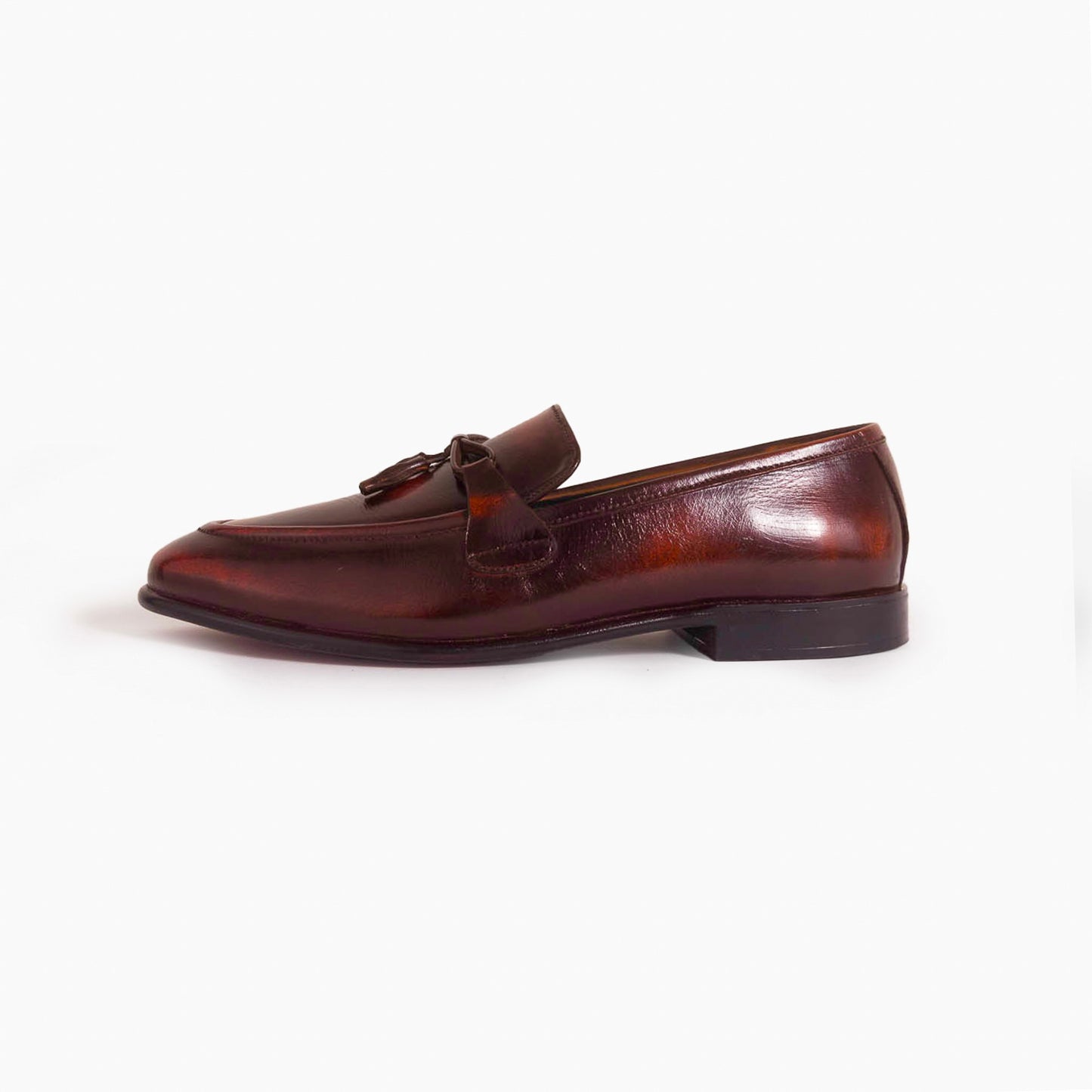 Patina Brown Cow Leather Penny Loafer CDC 776